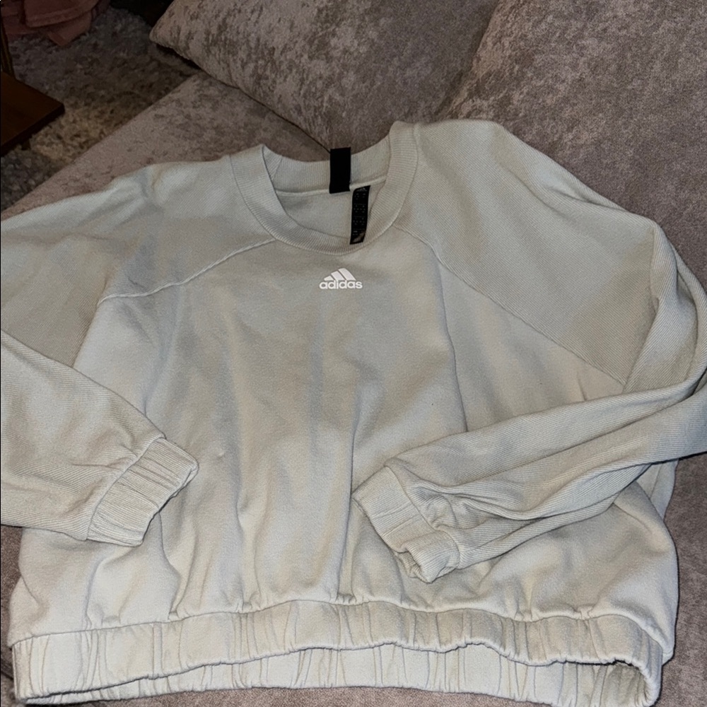 Adidas Sage Green Sweatshirt